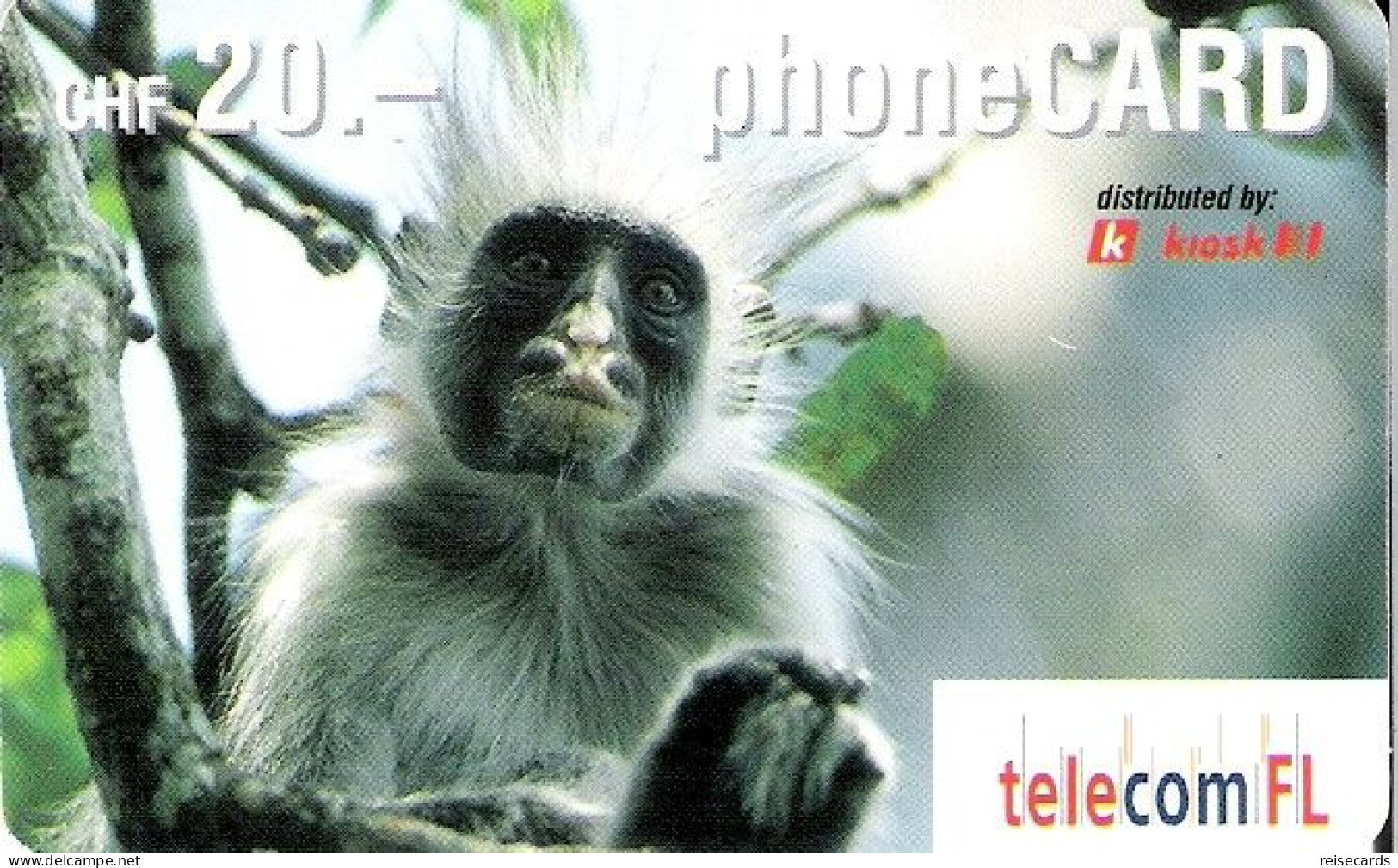 Liechtenstein: TelecomFL - Monkey 12/04 - Liechtenstein