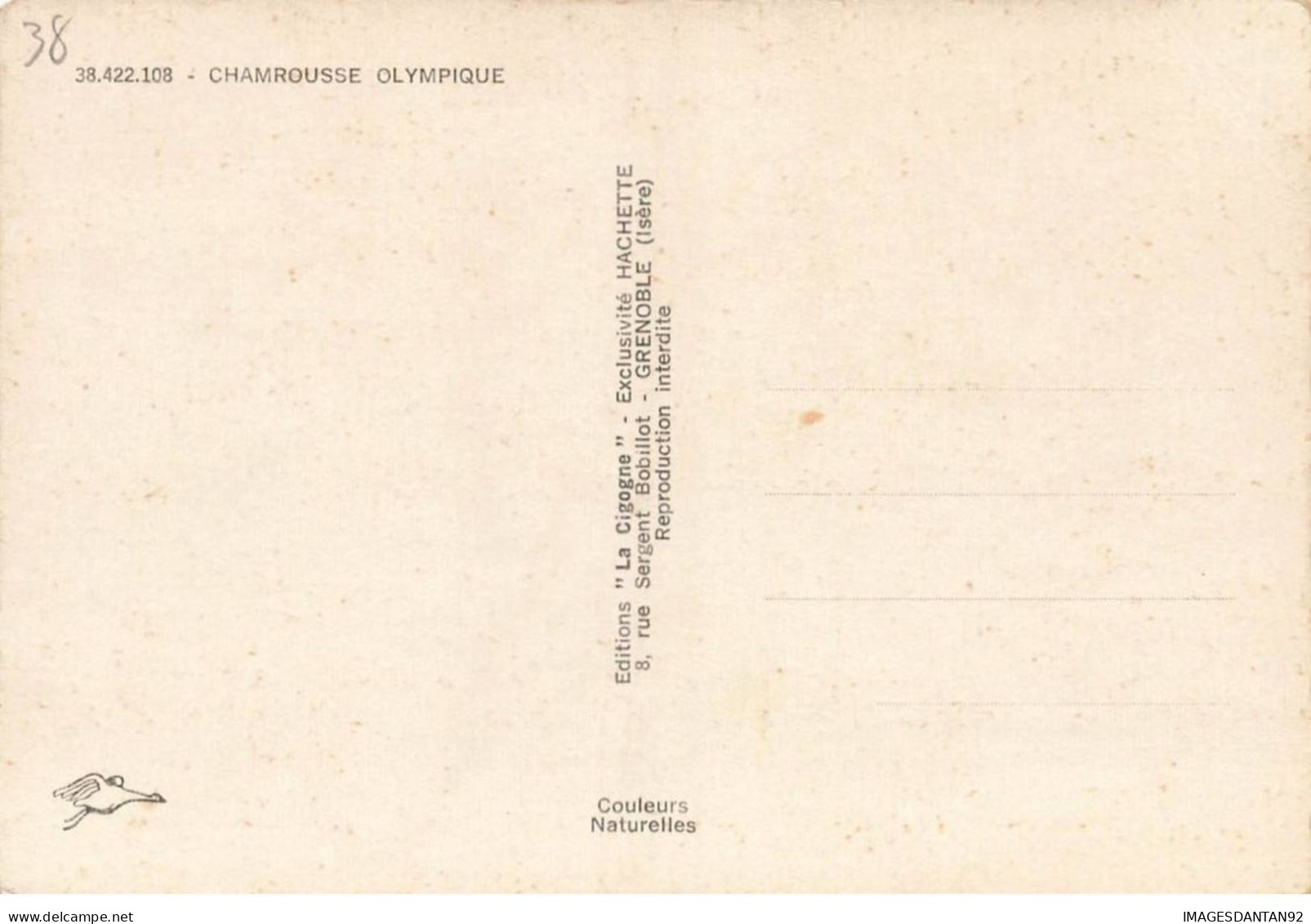 38 CHAMROUSSE AE#DC221 MULTIVUES SUR LE SITE OLYMPIQUE CHALET PISTES SAPINS - Chamrousse