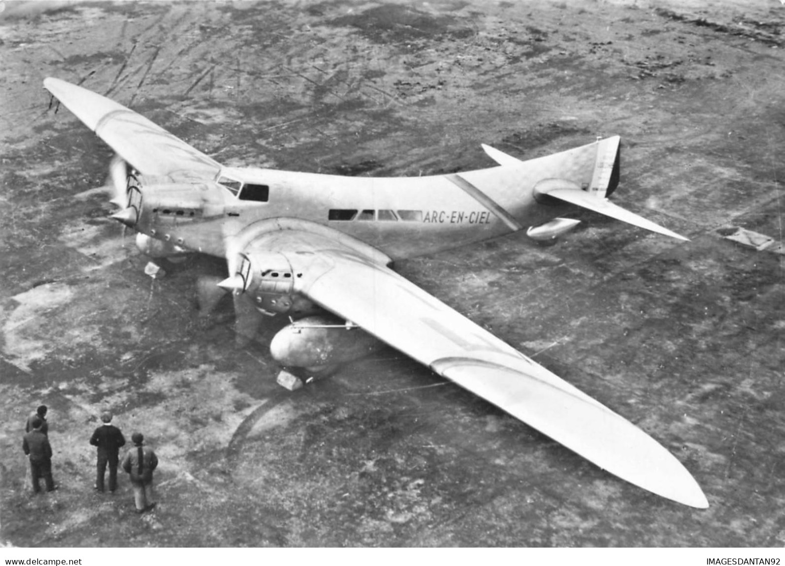 AVIATION AF#DC658 AVION 1933 COUSINET 70 ARC EN CIEL ISTRES/BUENOS AIRES MERMOZ ET CARRETIER TRAVERSEE ATLANTIQUE - 1919-1938: Entre Guerres