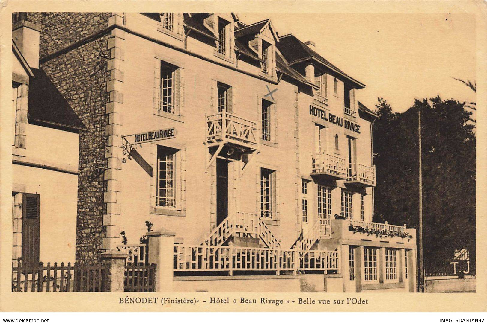 29 BENODET AG#MK239 HOTEL BEAU RIVAGE BELLE VUE SUR L ODET - Bénodet