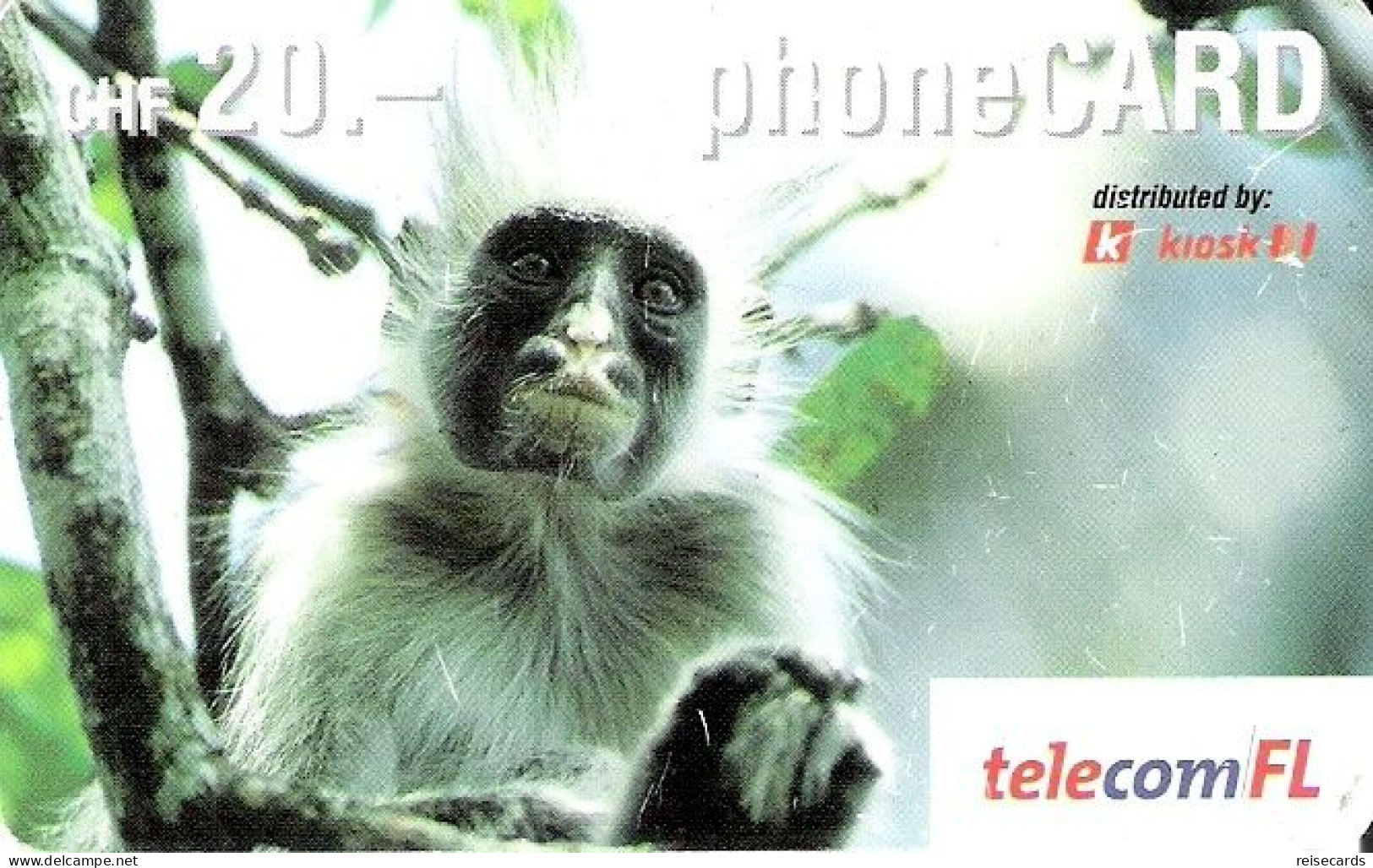 Liechtenstein: TelecomFL - Monkey 11/04 - Liechtenstein