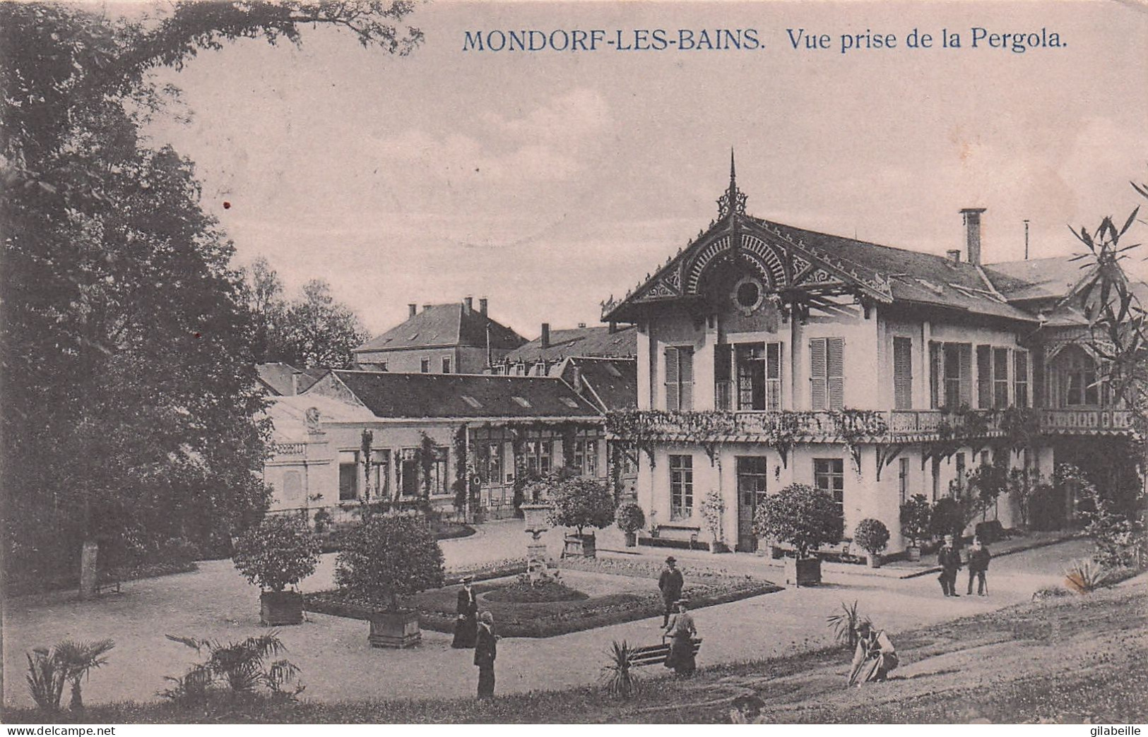 MONDORF Les BAINS - Vue Prise De La Pergola - Mondorf-les-Bains