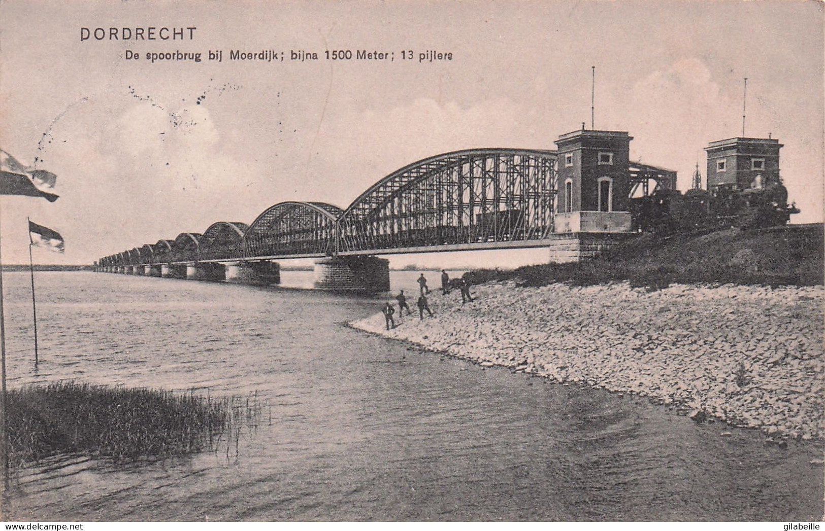 DORDRECHT - De Spoorbrug Bij Moerdijk - Bijna 1500 Meter - 13 Pijlere - Dordrecht