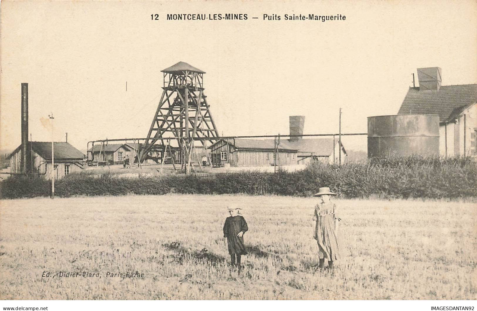 71 MONTCEAU LES MINES AH#AL00612 PUITS STE MARGUERITE - Montceau Les Mines