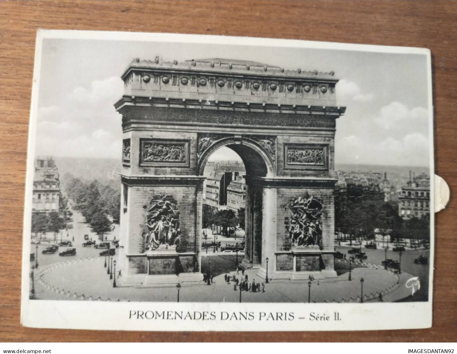 75 PARIS AI#DC575 CARTE A SYSTEME PROMENADE A PARIS L ARC DE TRIOMPHE - Triumphbogen