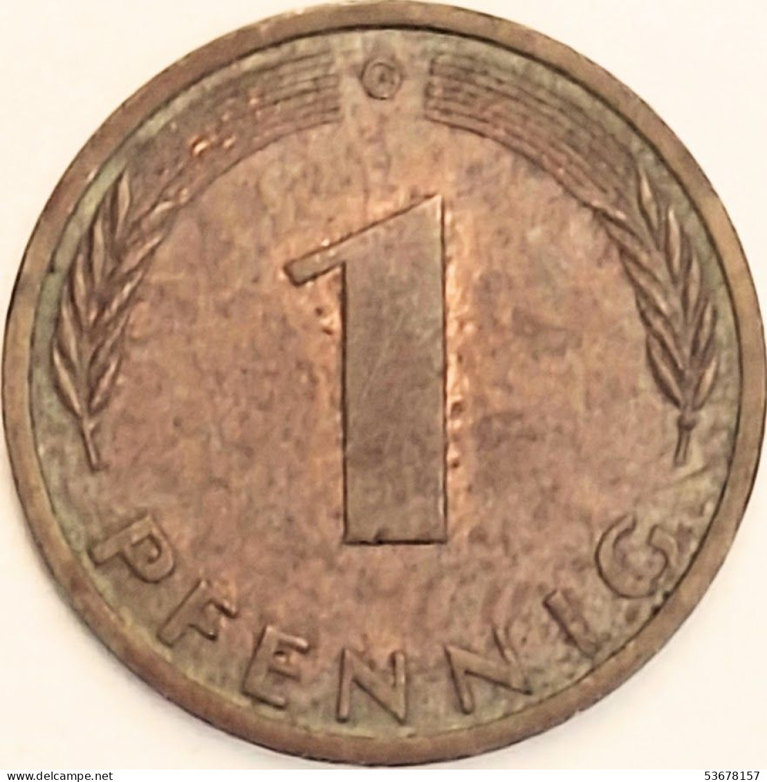 Germany Federal Republic - Pfennig 1986 G, KM# 105 (#4499) - 1 Pfennig