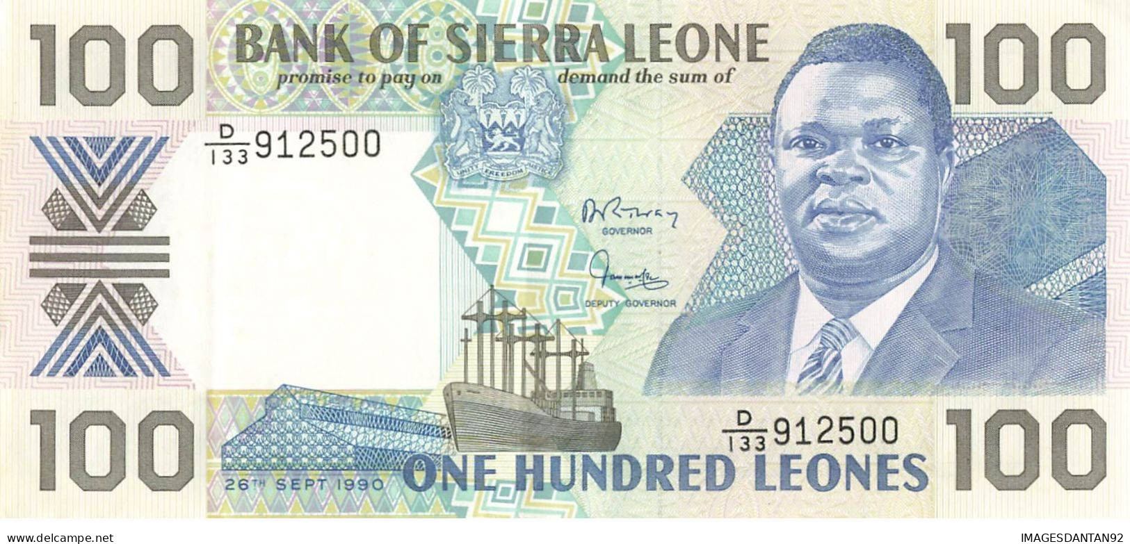SIERRA LEONE 6 BANK NOTE ( 500 - 100 - 50 ) - Sierra Leona