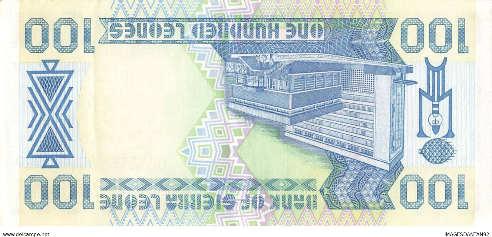 SIERRA LEONE 6 BANK NOTE ( 500 - 100 - 50 )