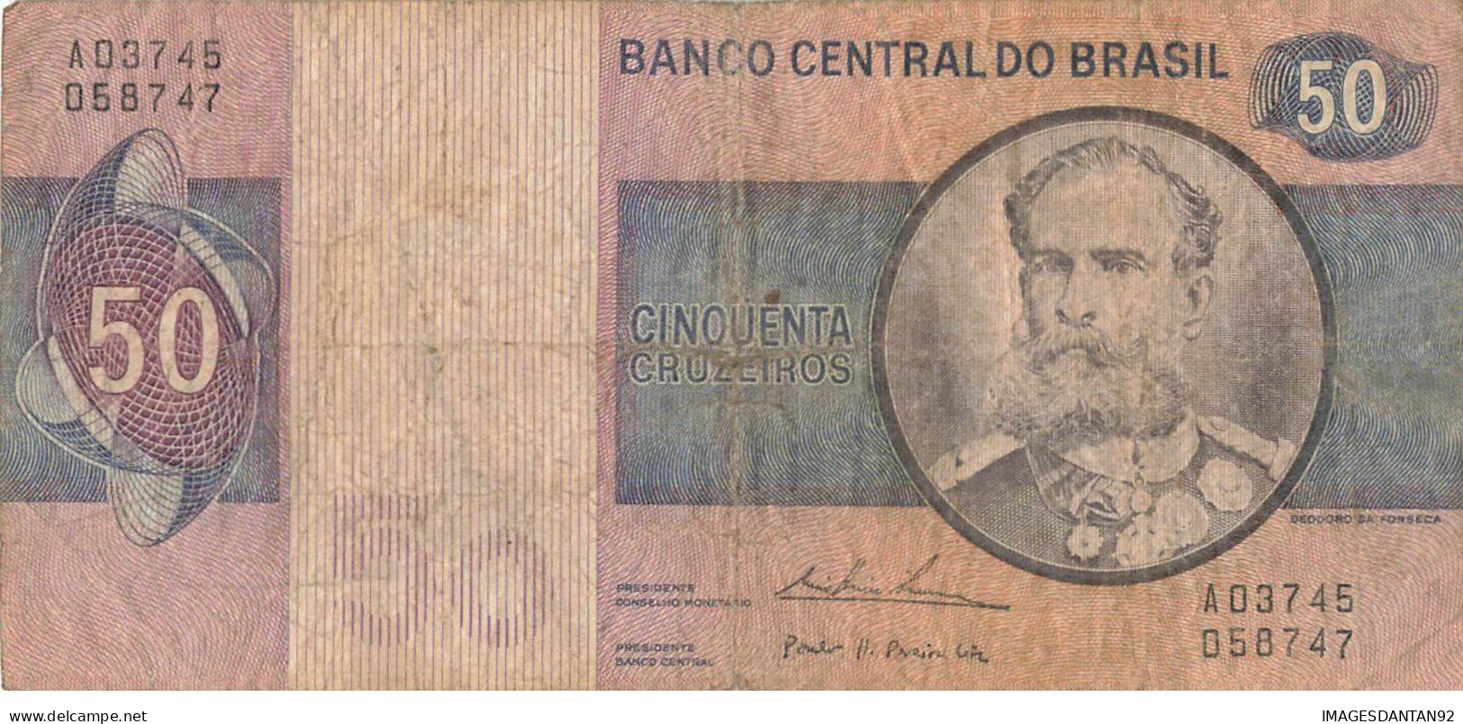 BRASIL BRESIL 9 BANK NOTE ( 5 - 10 - 50 ) - Brazilië