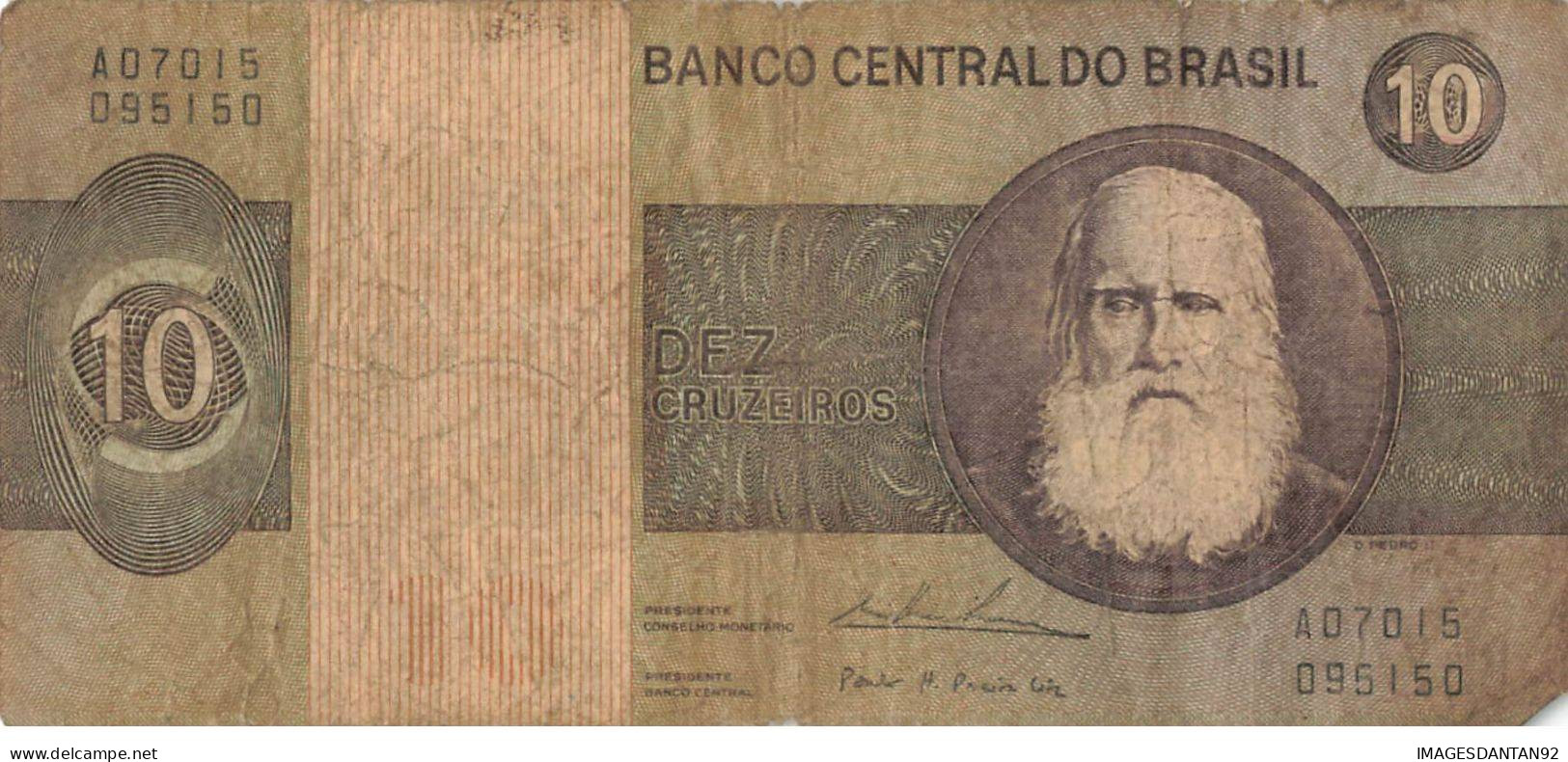 BRASIL BRESIL 9 BANK NOTE ( 5 - 10 - 50 ) - Brasil