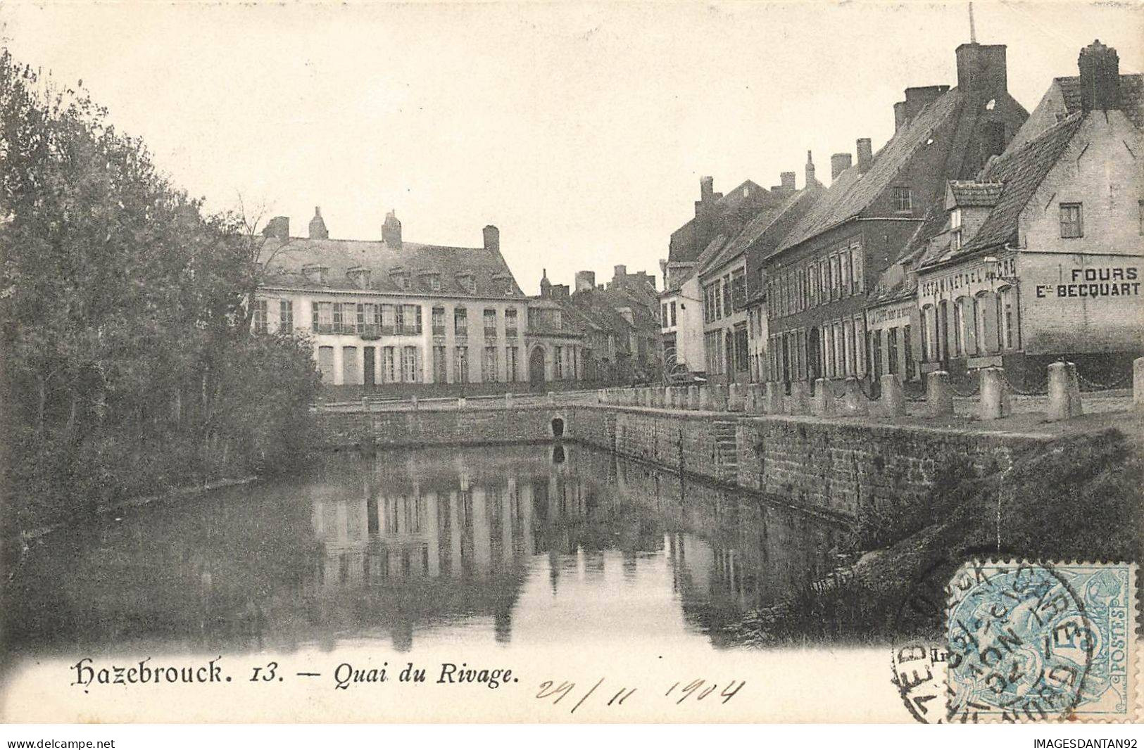 59 HAZEBROUCK AI#DC439 LE QUAI DU RIVAGE - Hazebrouck