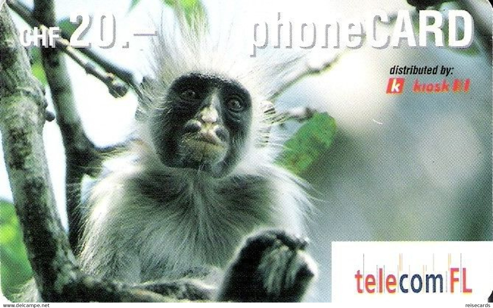 Liechtenstein: TelecomFL - Monkey 09/04 - Liechtenstein