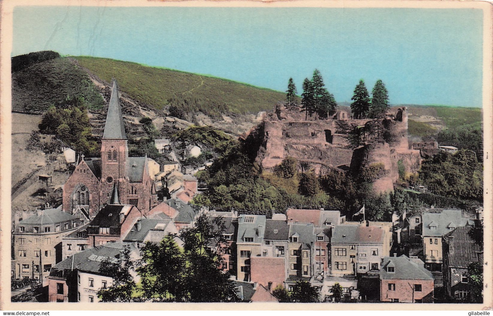 LA ROCHE -LAROCHE En ARDENNE -  L'église Et Le Chateau - La-Roche-en-Ardenne