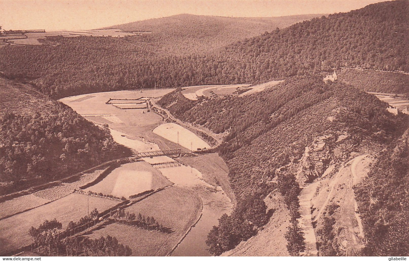 LA ROCHE -LAROCHE En ARDENNE - Route De Melreux - La Boucle De L'Ourthe En Aval De LA ROCHE - La-Roche-en-Ardenne