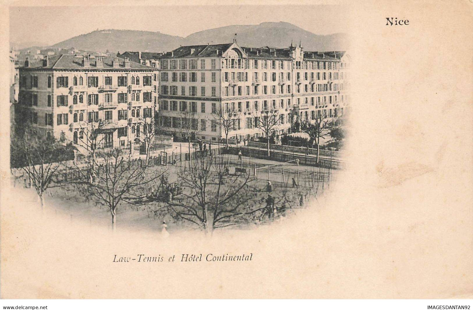 06 NICE AI#DC034 LAW-TENNIS ET HOTEL CONTINENTAL - Pubs, Hotels And Restaurants