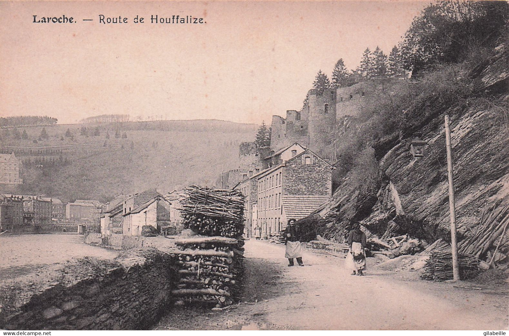 LA ROCHE -LAROCHE En ARDENNE - Route De Houffalize - La-Roche-en-Ardenne