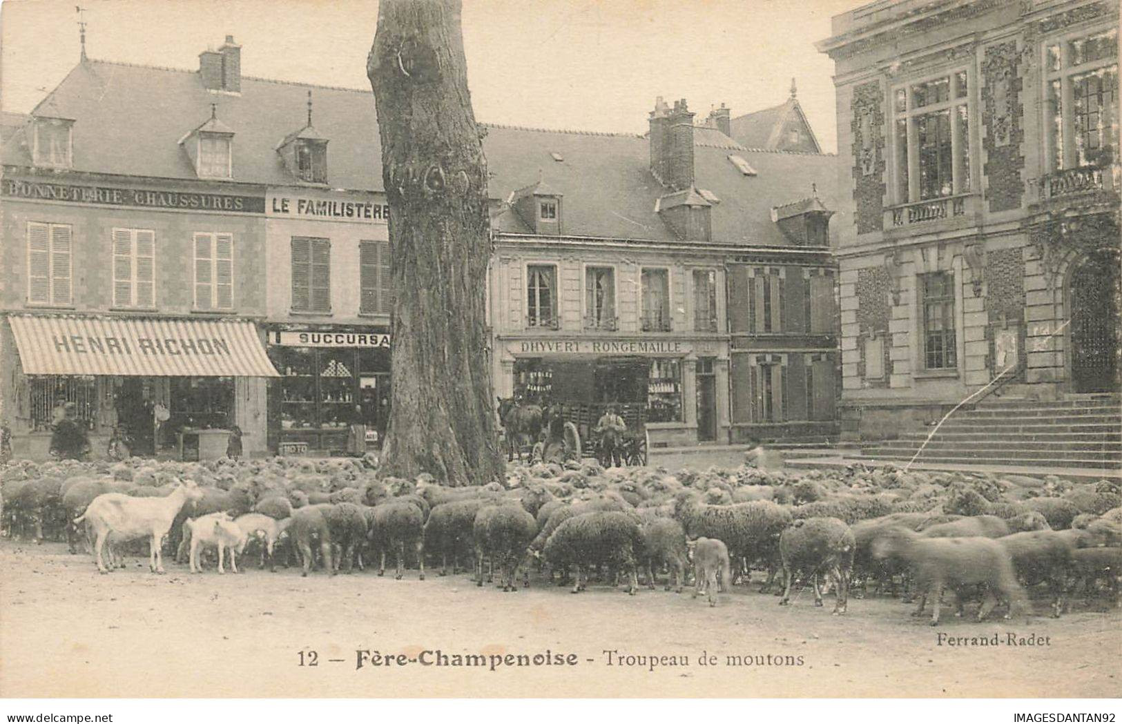 51 FERE CHAMPENOISE AH#AL00440  TROUPEAU DE MOUTONS - Fère-Champenoise