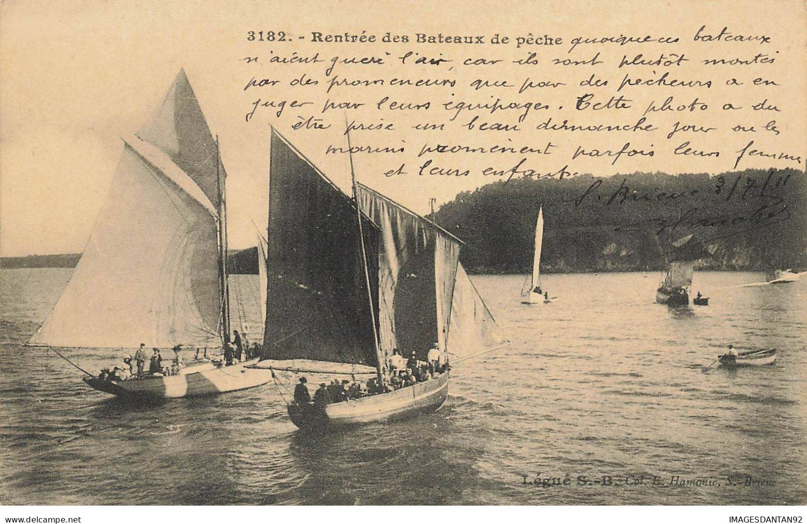 BATEAUX AG#MK769 RENTREE DES BATEAUX DE PECHE - Fishing Boats