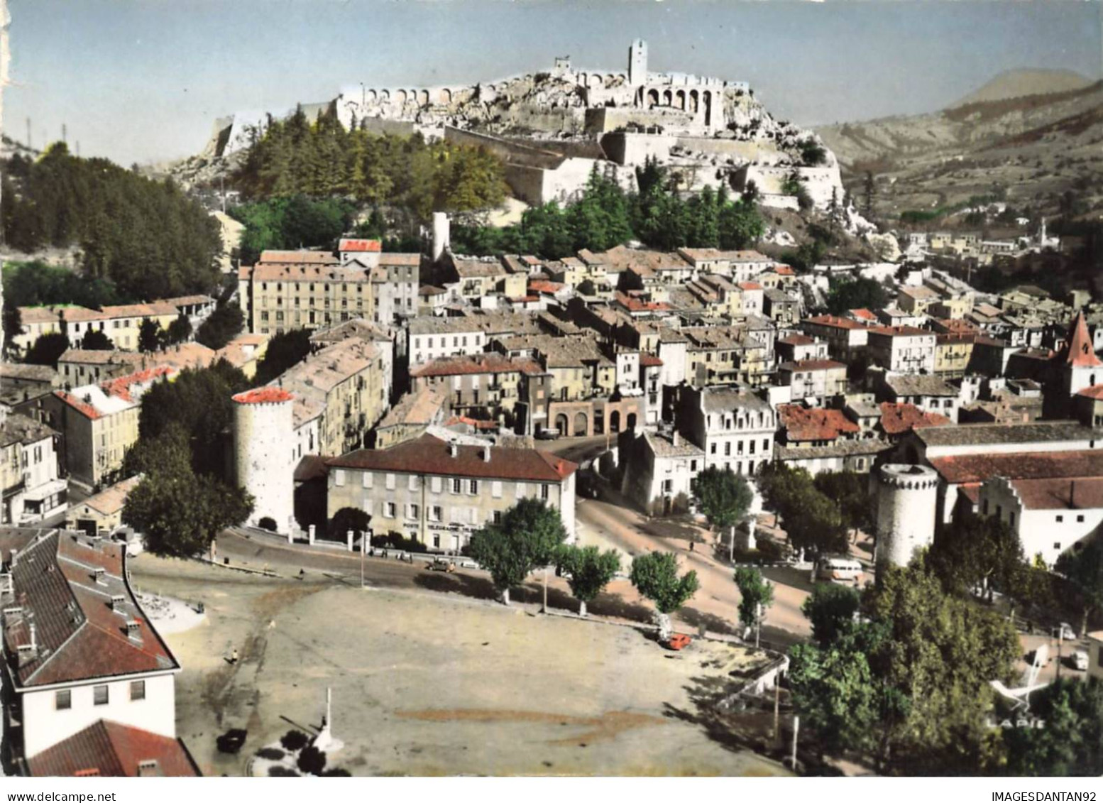 04 SISTERON AJ#MK023 VUE GENERALE AERIENNE - Sisteron