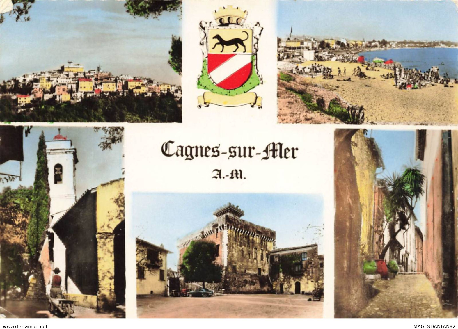 06 CAGNES SUR MER AJ#MK070 SOUVENIR MULTI VUES - Cagnes-sur-Mer