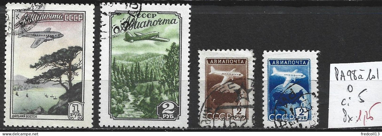RUSSIE PA 98 à 101 Oblitérés Côte 5 € - Used Stamps