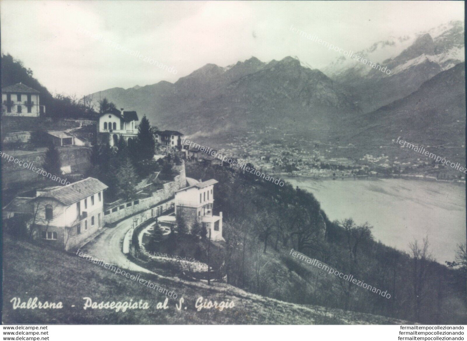 E369 - Cartolina Provincia Di Como - Valbrona - Passeggiata S.giorgio - Como