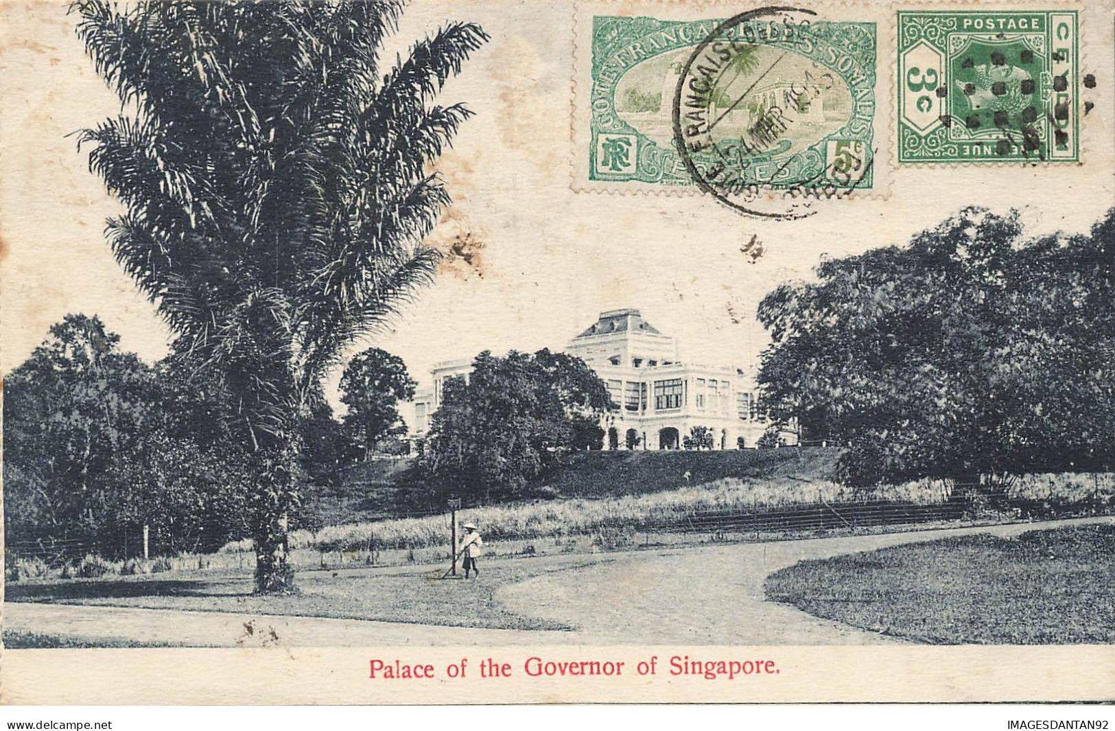 SINGAPOUR AL#AL0025 PALACE OF THE GOVERNOR OF SINGAPORE - Singapore
