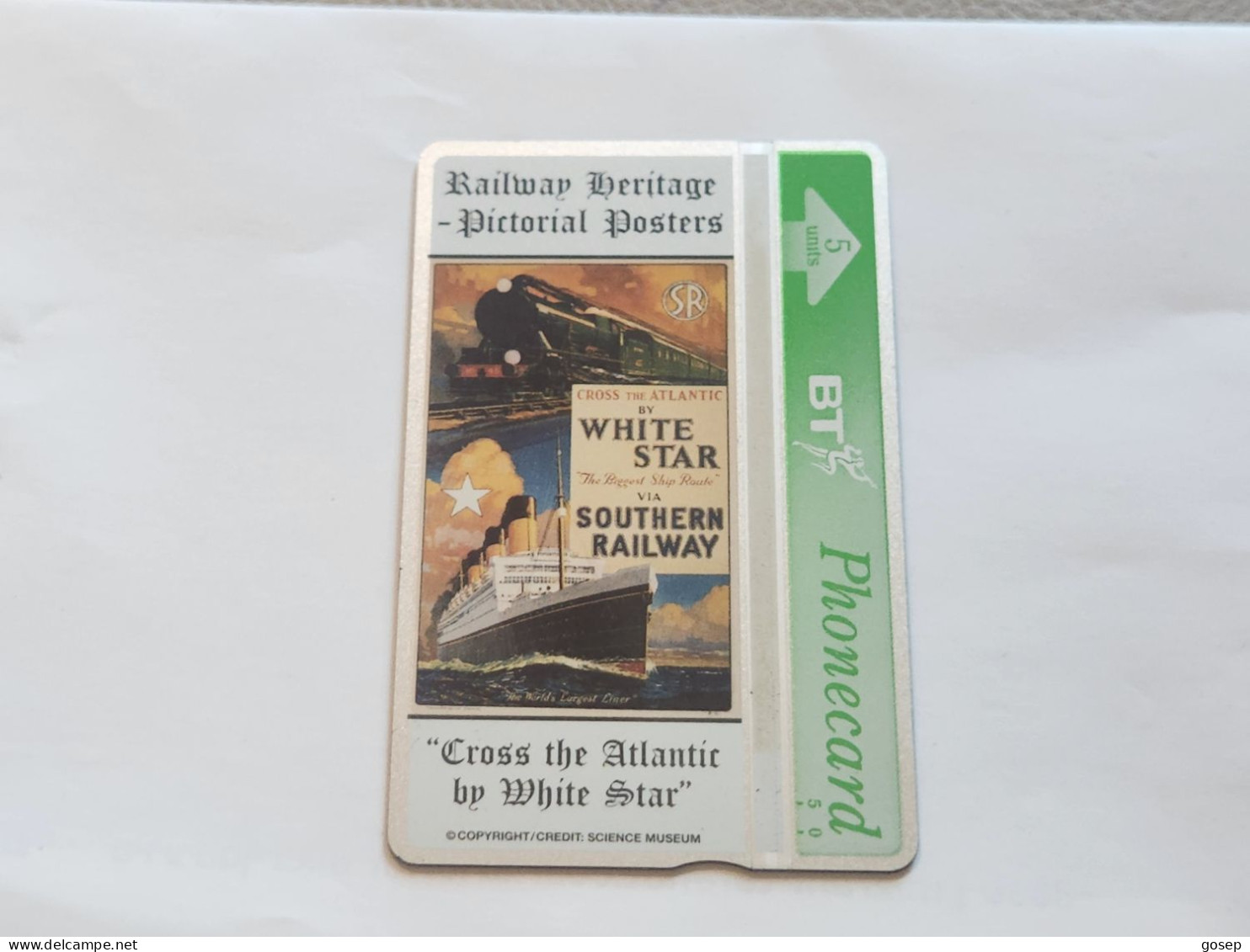 United Kingdom-(BTG-408)-Railway Heritage Posters-(2)-(349)(5units)(428L04404)(tirage-500)-price Cataloge-10.00£-mint - BT Emissions Générales