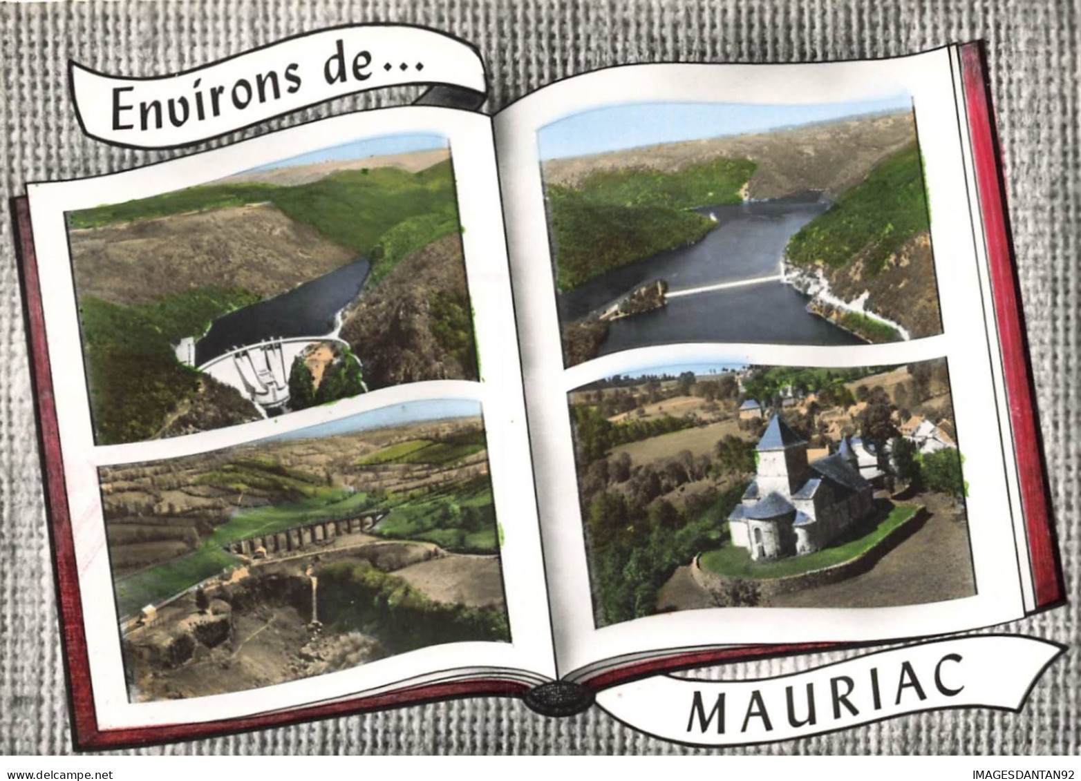 15 MAURIAC AJ#MK276 SOUVENIR MULTI VUES - Mauriac