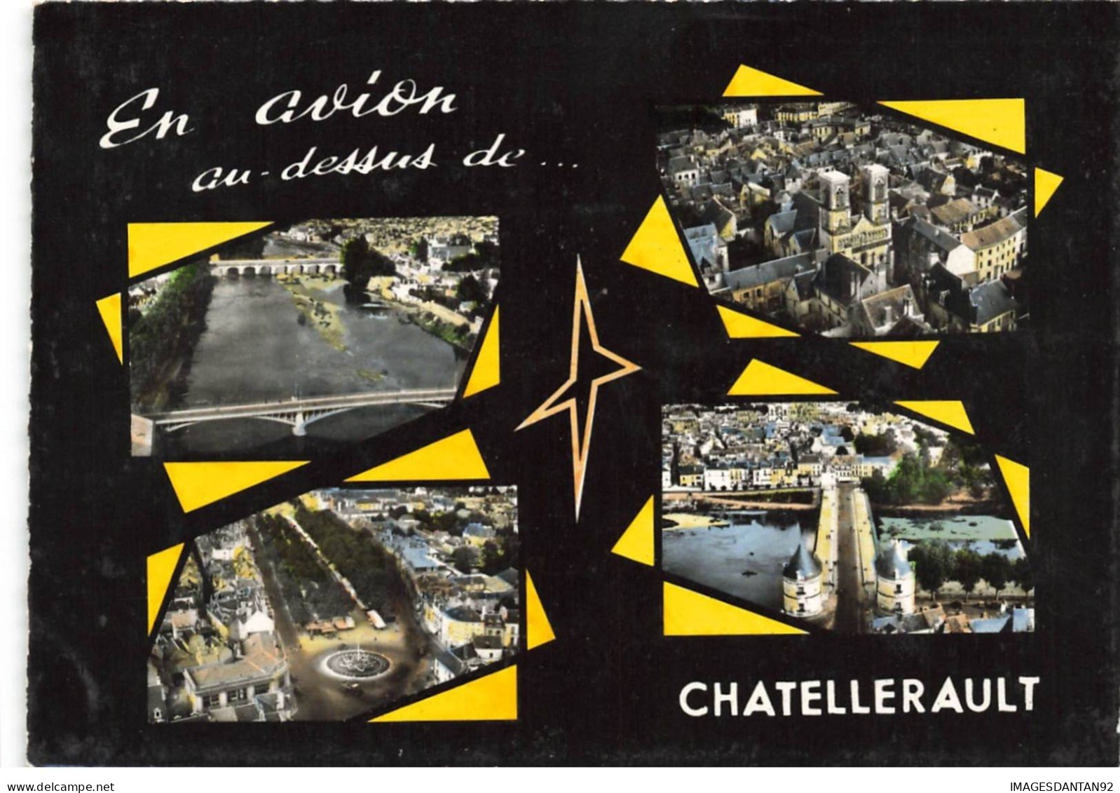 86 CHATELLERAULT AK#DC874 MULTI-VUES AERIENNES DE LA VILLE DU PONT DE L EGLISE - Chatellerault