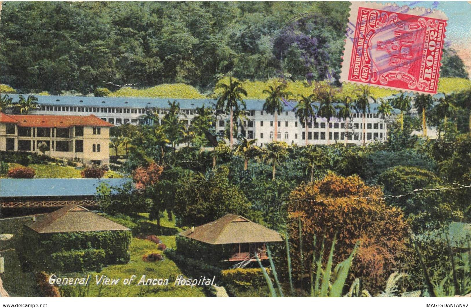 PANAMA AL#AL00121 GENERAL VIEW OF ANCON HOSPITAL - Panamá