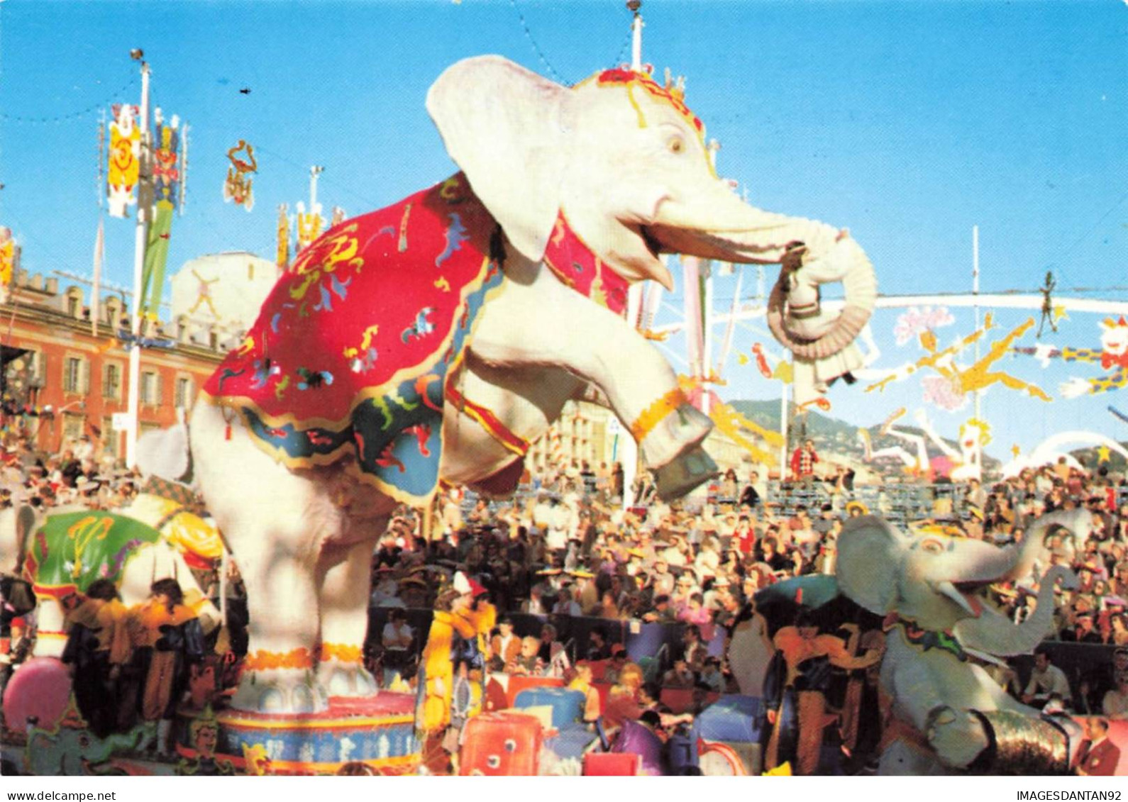 06 NICE AM#DC486 LE CARNAVAL LES ELEPHANTS SAVANTS - Carnaval
