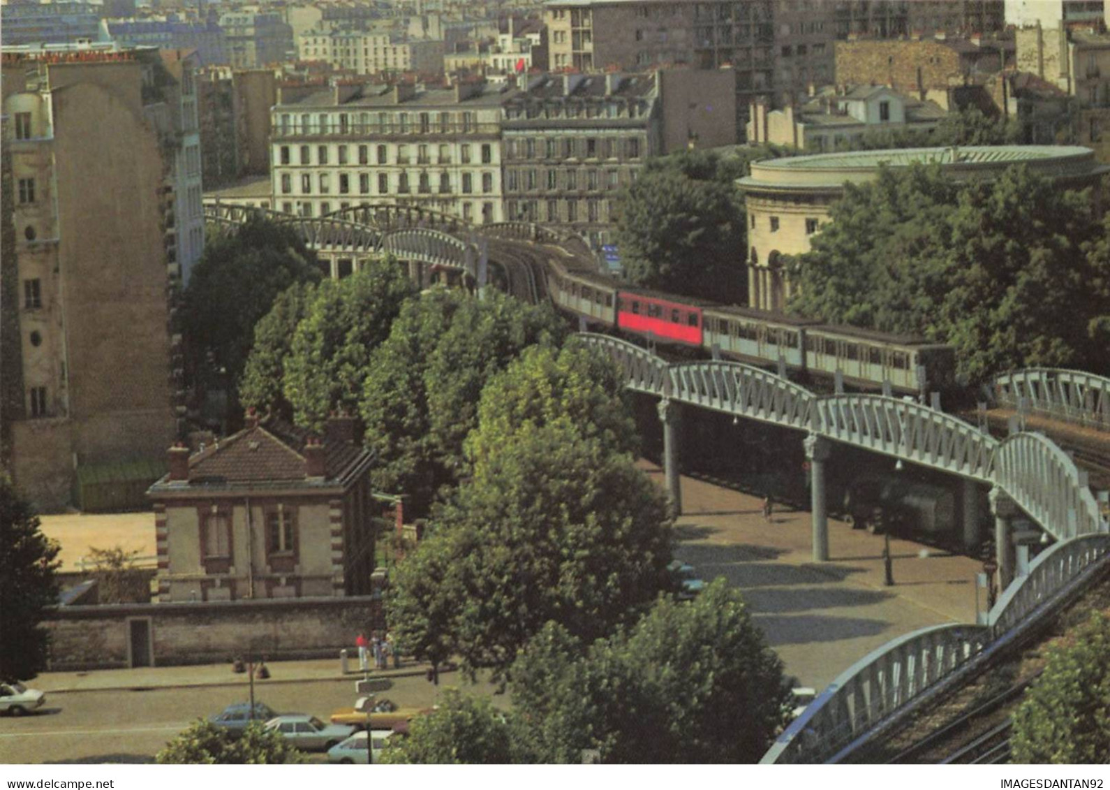 75 PARIS AK#DC631VUE SUR LE METRO MOTRICE SPRAGUE THOMSON UTILISE JUSQU EN 1983 - Pariser Métro, Bahnhöfe