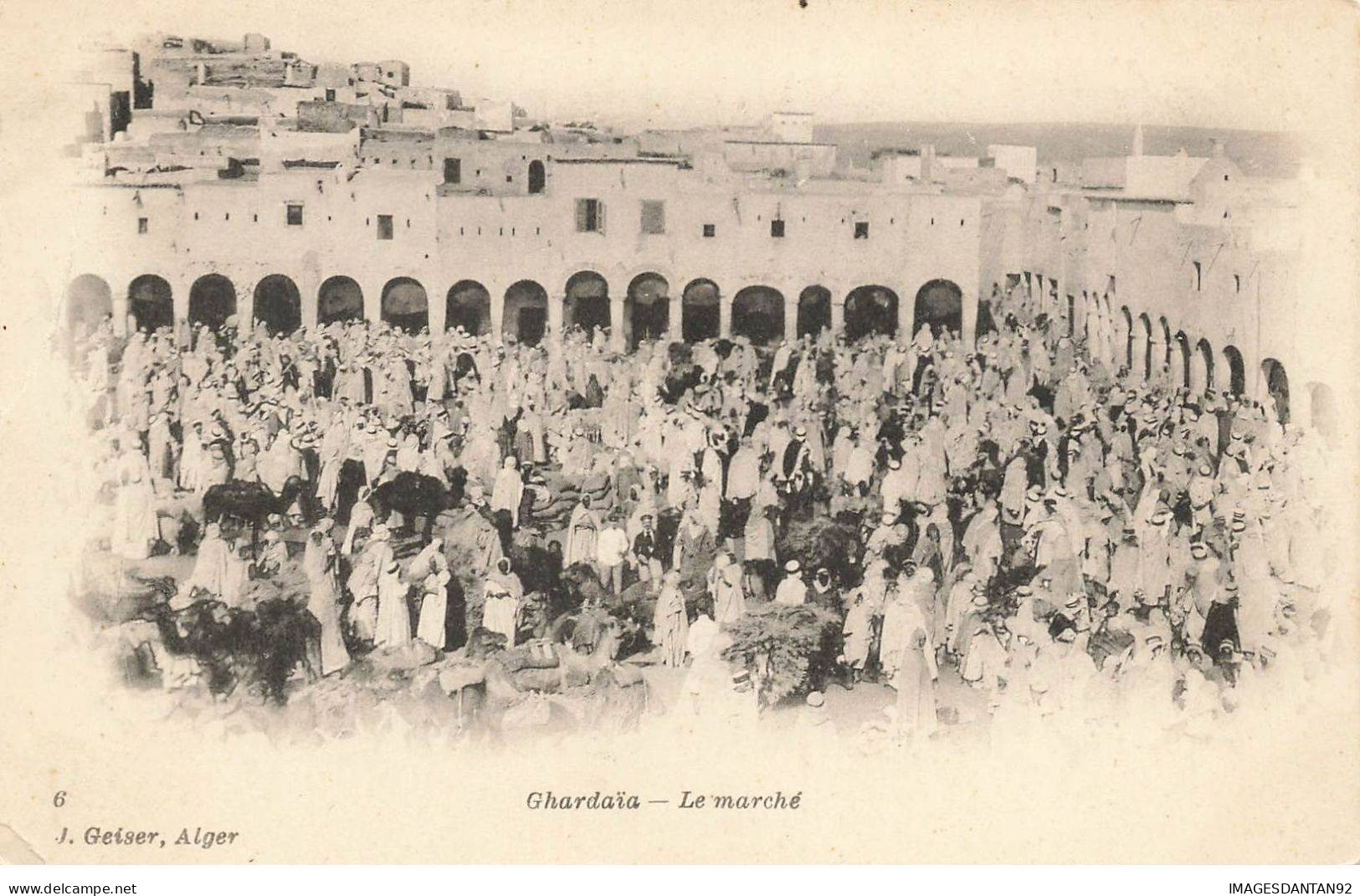 ALGERIE AM#DC234 GHARDAIA LE MARCHE - Ghardaia