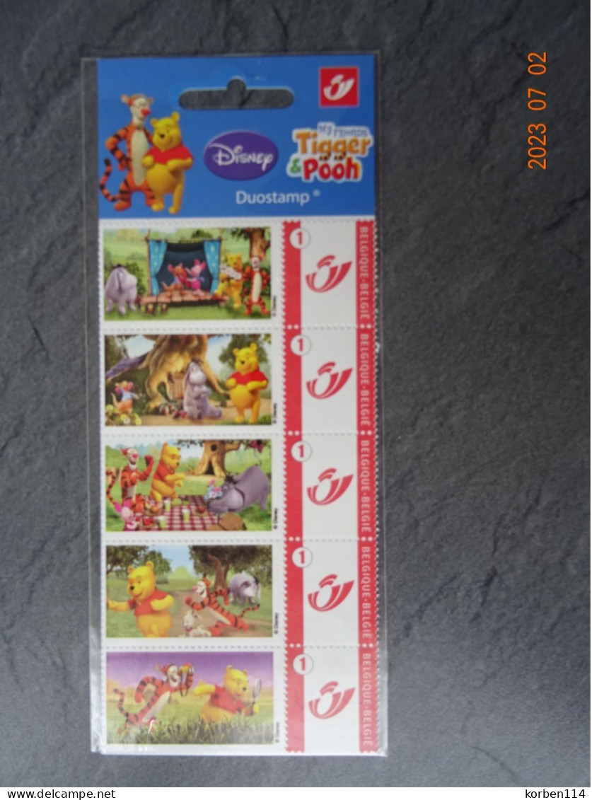 " MY FRIENDS TIGGER & POOH  "    DUOSTAMP NOG IN DE BLISTER - 1997-… Permanent Validity [B]