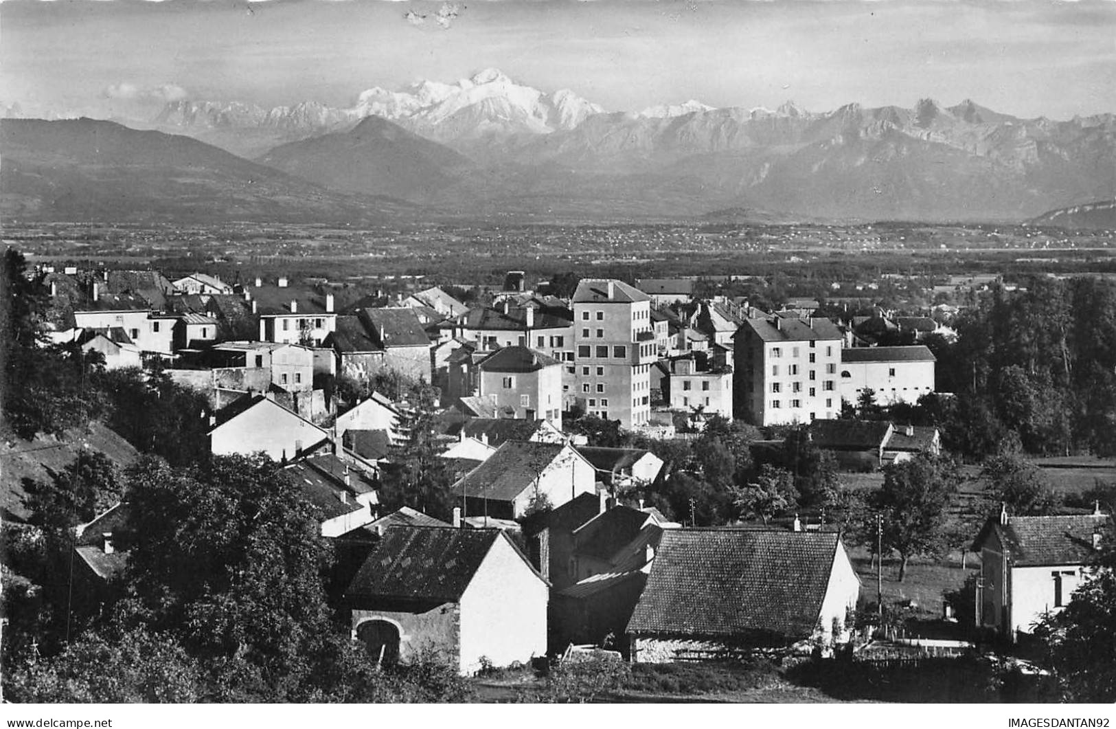 01 GEX AN#MK0084 STATION ESTIVALE PANORAMA SUR LE MONT BLANC ET LA CHAINE DES ALPES - Gex