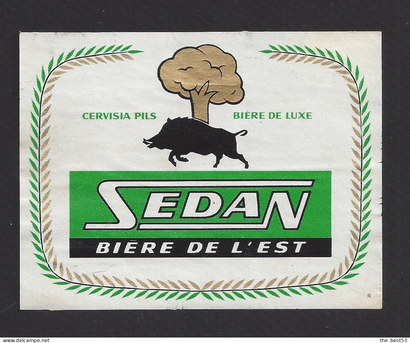 Etiquette De Bière De Luxe  -  Cervisia Pils -    Brasserie Ardennaise  à  Sedan (08) - Bier