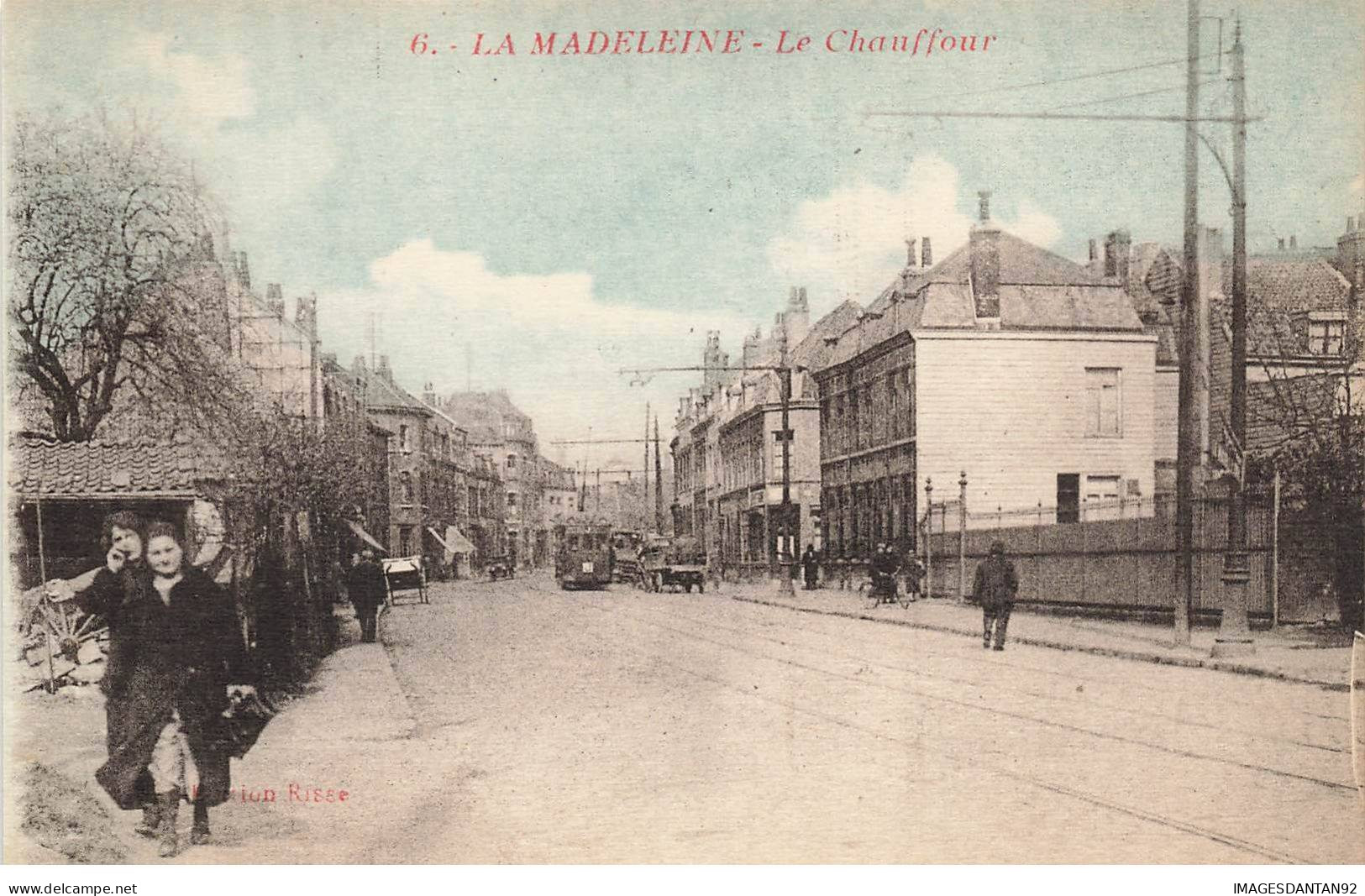 59 LA MADELEINE AP#DC661 LE CHAUFFOUR LE TRAMWAY - La Madeleine