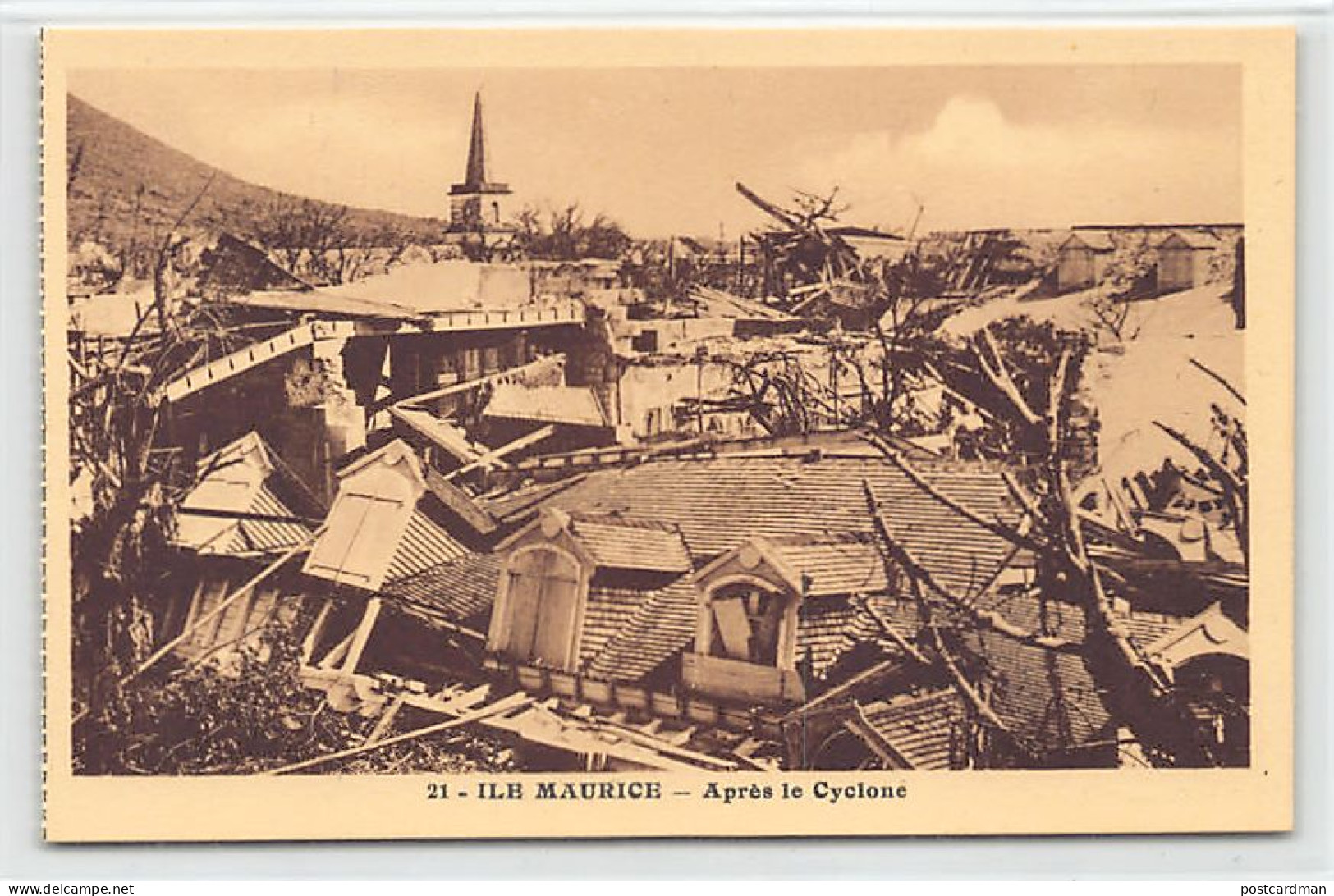 Mauritius - PORT-LOUIS - After The Cyclone - Publ. Spiritus 21 - Maurice