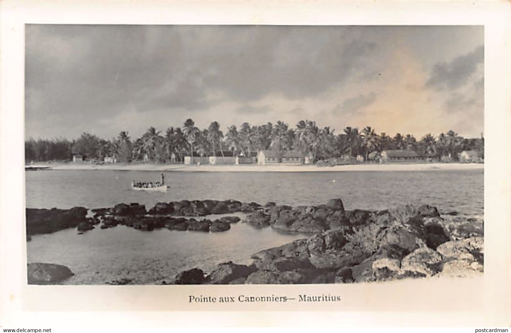 Mauritius - POINTE AUX CANONNIERS - Real Photo - Publ. Unknown  - Mauricio