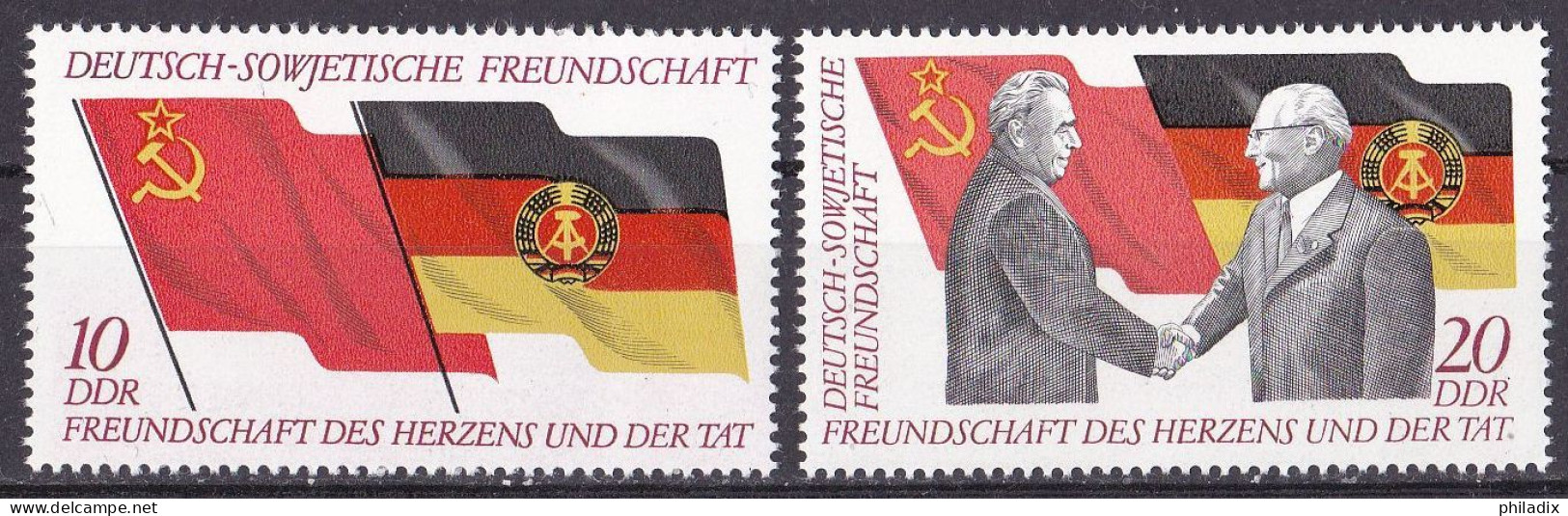 DDR 1972 Mi. Nr. 1759-1760 **/MNH (A5-11) - Unused Stamps
