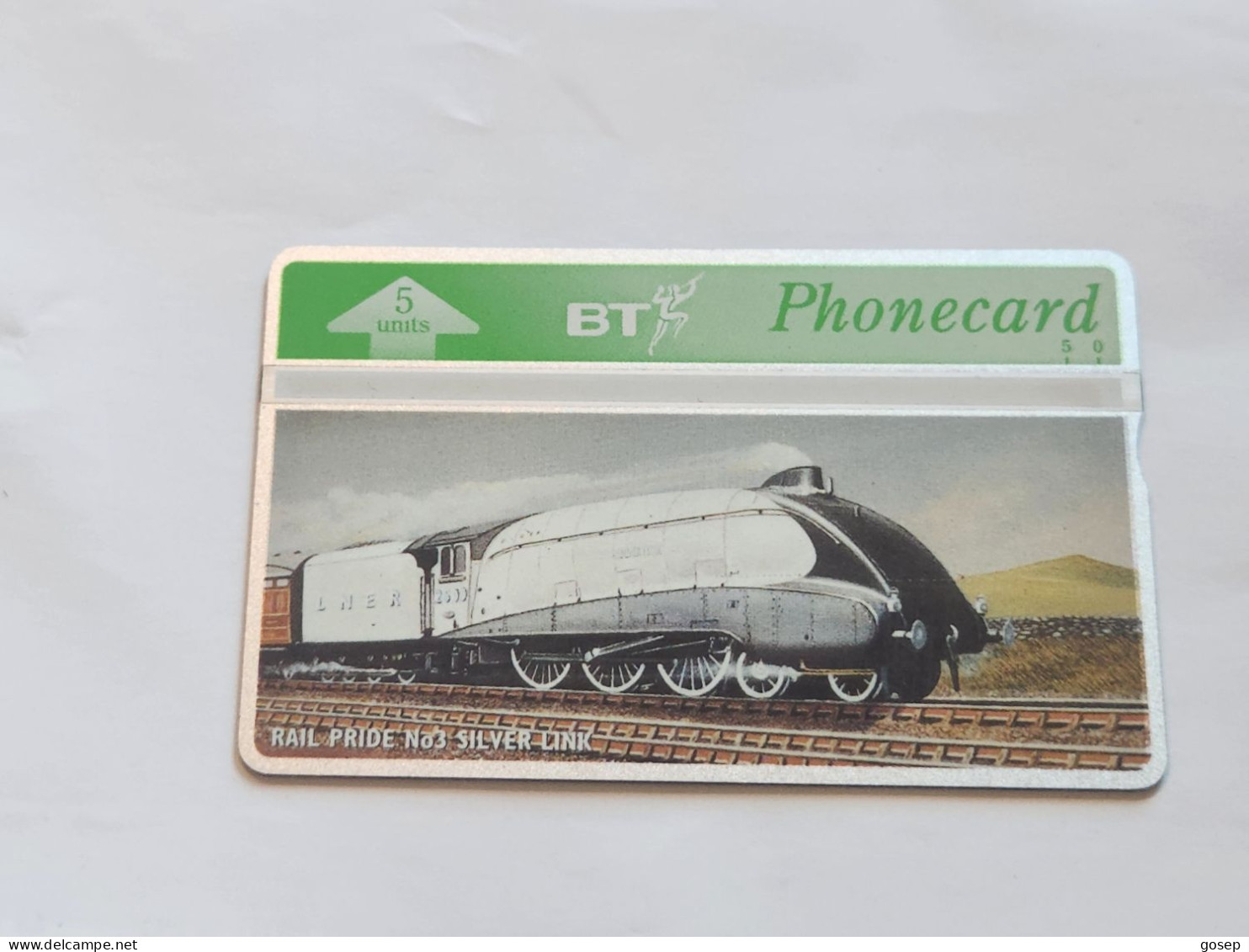 United Kingdom-(BTG-410)-Rail Pride-(3)-Silver Link-(351)(5units)(450G00465)(tirage-500)-price Cataloge-10.00£-mint - BT Emissions Générales