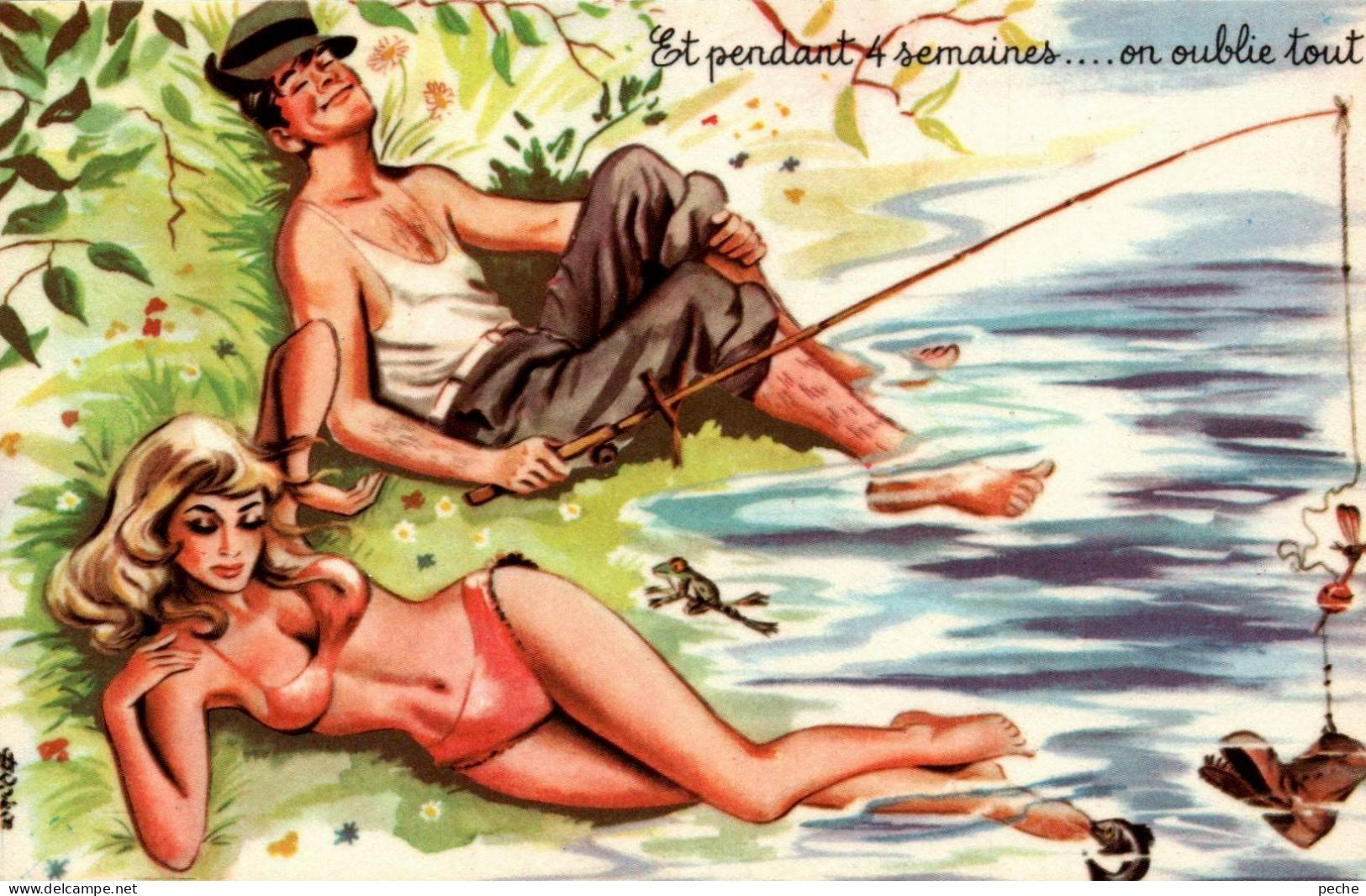 N°1837 W -cpa Et Pendant 4 Semaines - Fishing