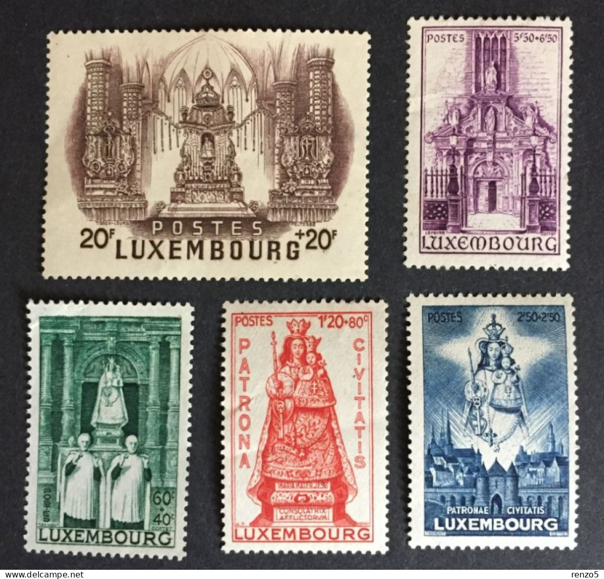 1945 Luxembourg - Madonna Churchs  - Unused ( No Gum ) - Ongebruikt
