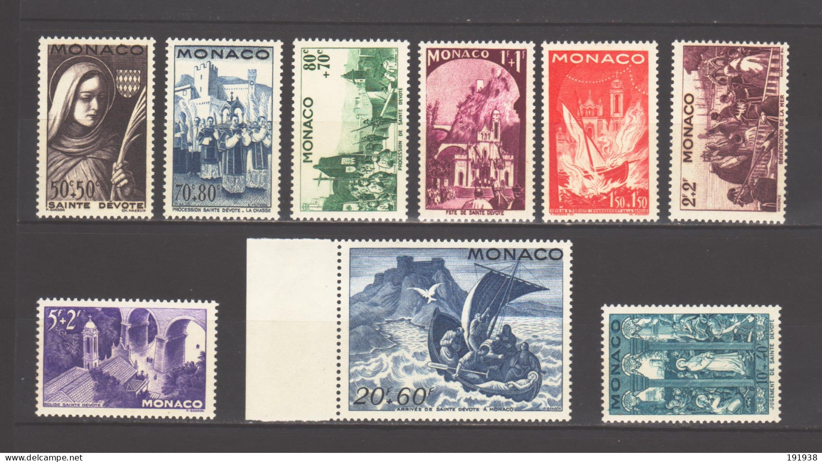 Monaco N° 265/73**, Superbes - Unused Stamps