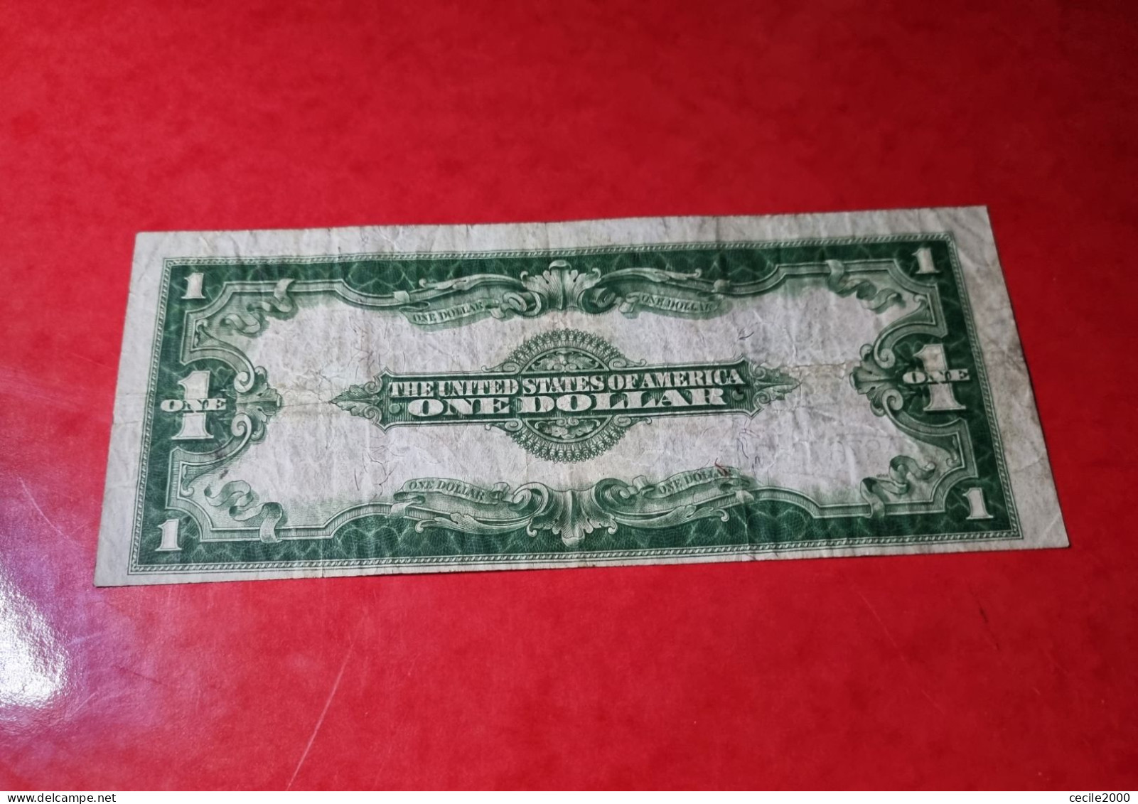 1923 USA $1 DOLLAR *SILVER CERTIFICATE* UNITED STATES BANKNOTE VF+ BILLETE ESTADOS UNIDOS *COMPRAS MULTIPLES CONSULTAR* - Certificats D'Argent (1878-1923)