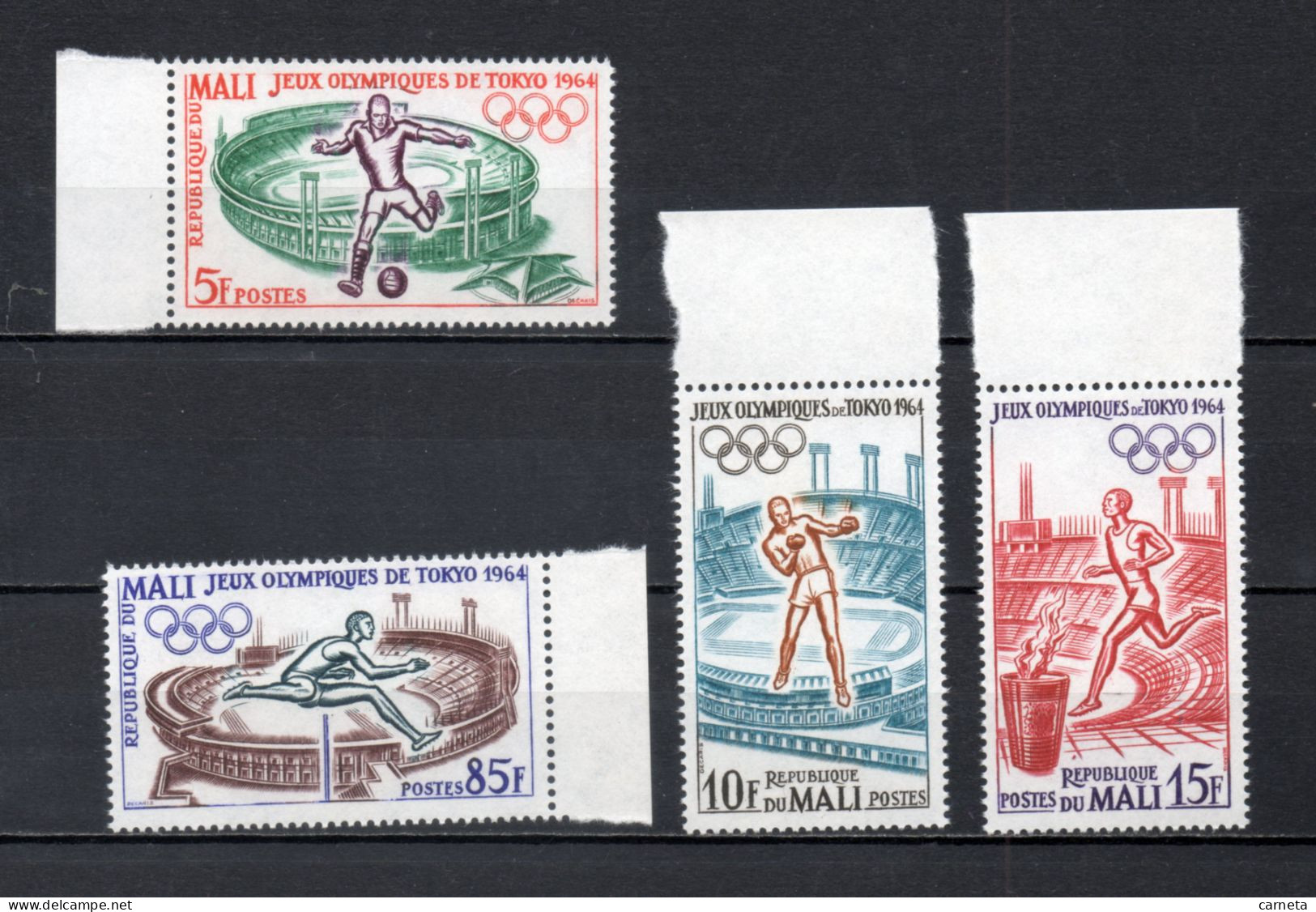 MALI  N° 63 à 66   NEUFS SANS CHARNIERE  COTE 5.00€    JEUX OLYMPIQUES TOKYO SPORT - Mali (1959-...)