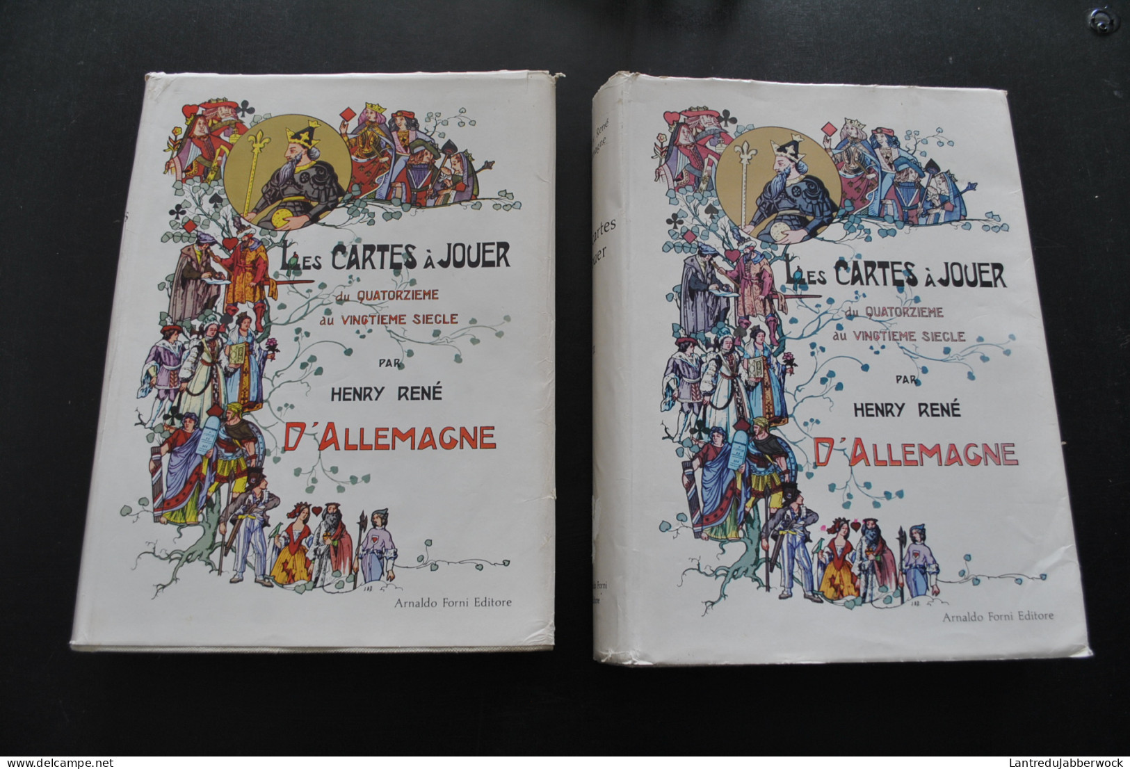 D'ALLEMAGNE Henry-René : Les Cartes à Jouer Du XIVe Au XXe Siècle Arnaldo Forni Editore 1975 RARE Réédition  - Playing Cards (classic)