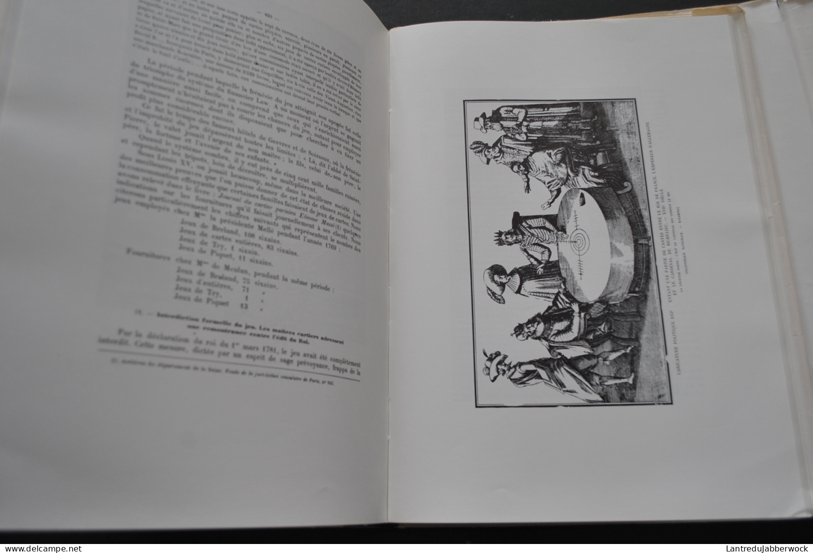 D'ALLEMAGNE Henry-René : Les cartes à jouer du XIVe au XXe siècle Arnaldo Forni Editore 1975 RARE Réédition 