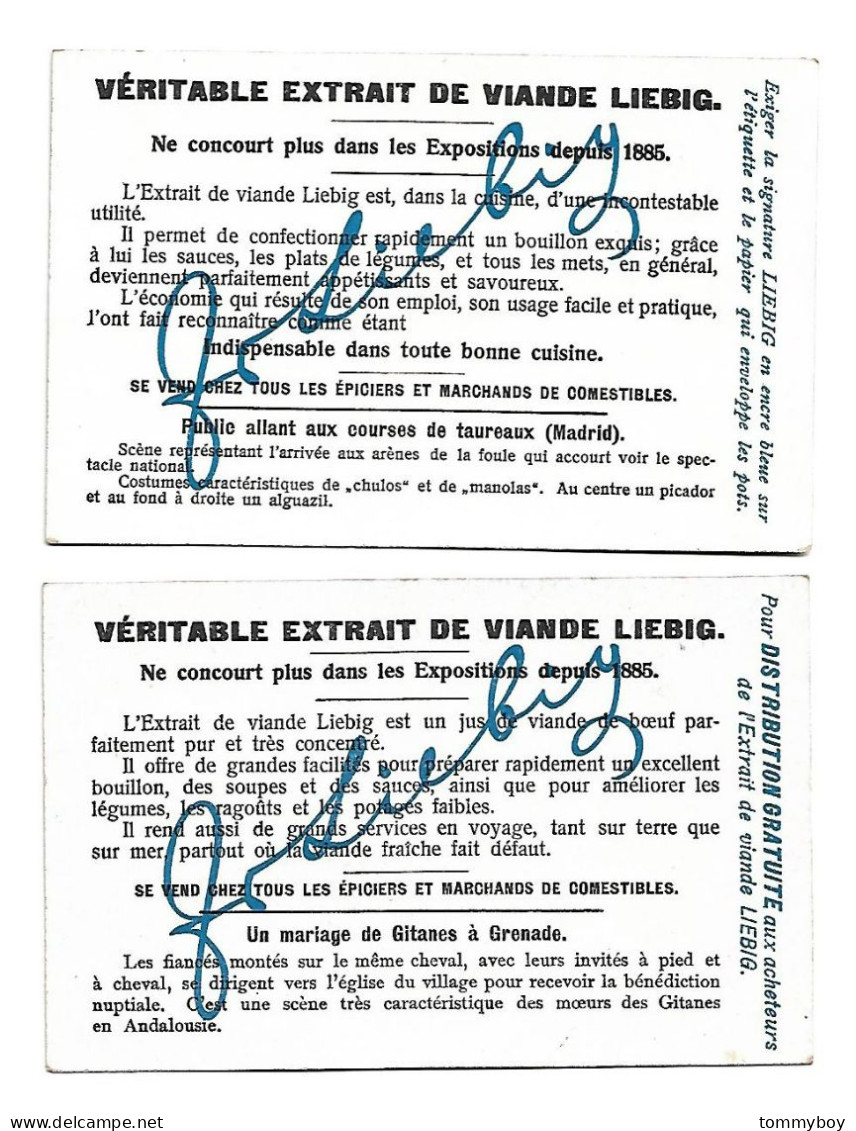 S 796, Liebig 6 Cards, Scènes De La Vie Espagnole (ref B20) - Liebig